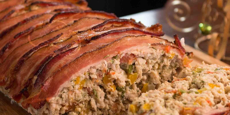 BOLO DE CARNE DE PORCO PARA NATAL