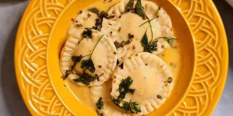 RAVIOLI SEM GLÚTEN PRÁTICO