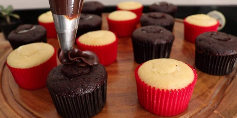 Lanche Fácil para as Crianças: Cupcake de baunilha