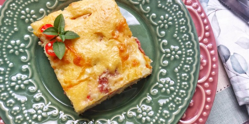 TORTA DE LIQUIDIFICADOR CAIPIRA