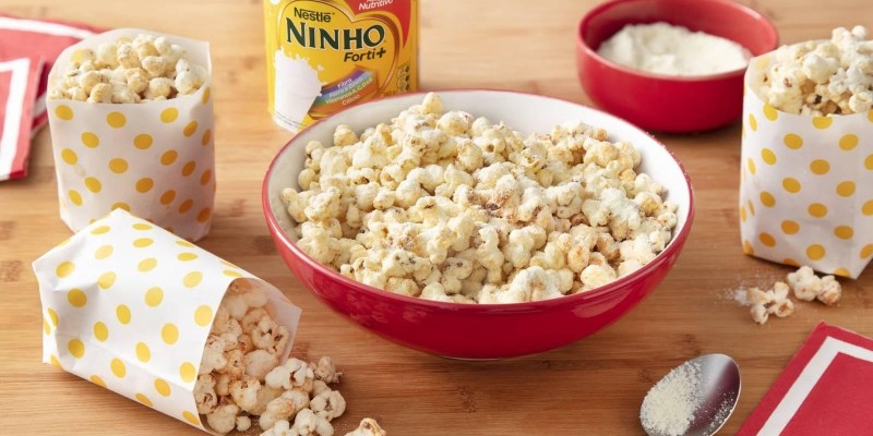 Pipoca Gourmet de Leite Ninho