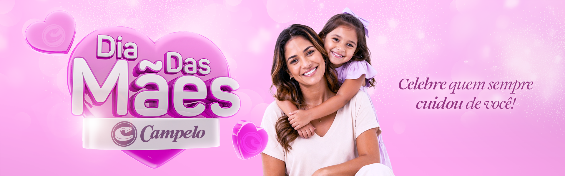 Uma homenagem a quem transforma cuidado em amor todos os dias!