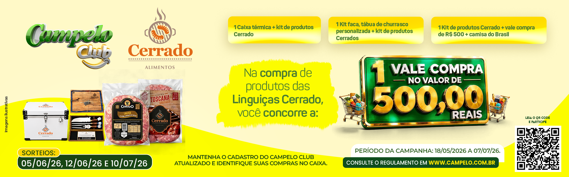 Campelo Club e Cerrado Linguiças