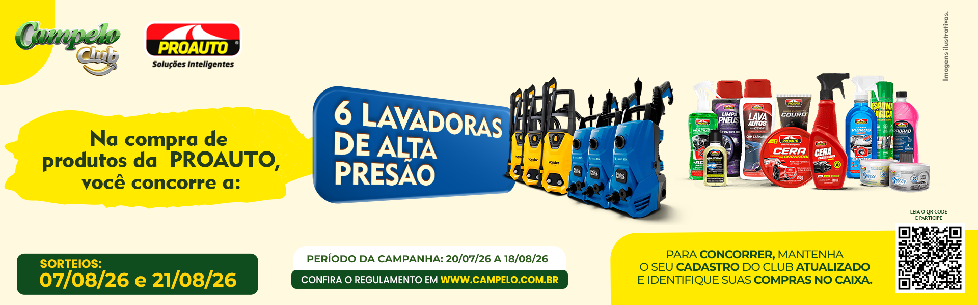 Adquira os produtos participantes e concora! 