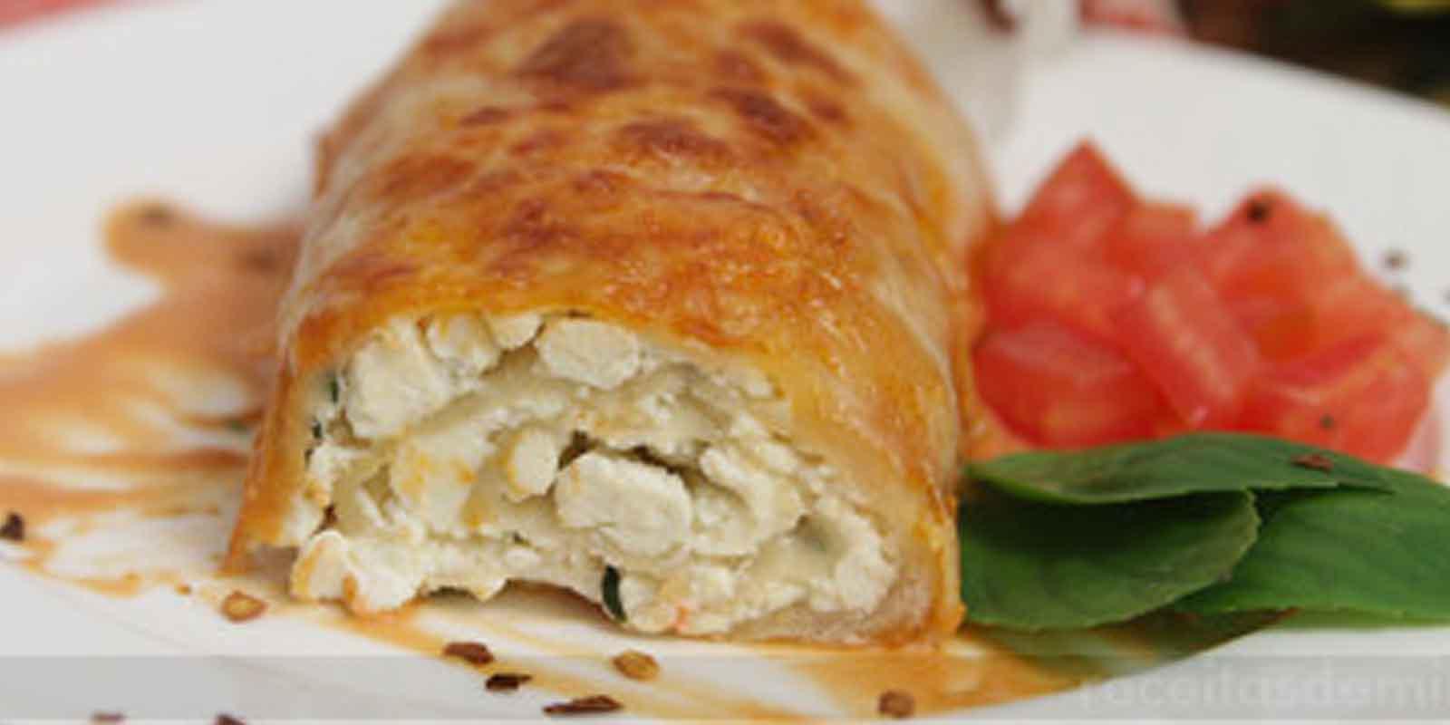 LASANHA ESPECIAL ENROLADA DELICIOSA