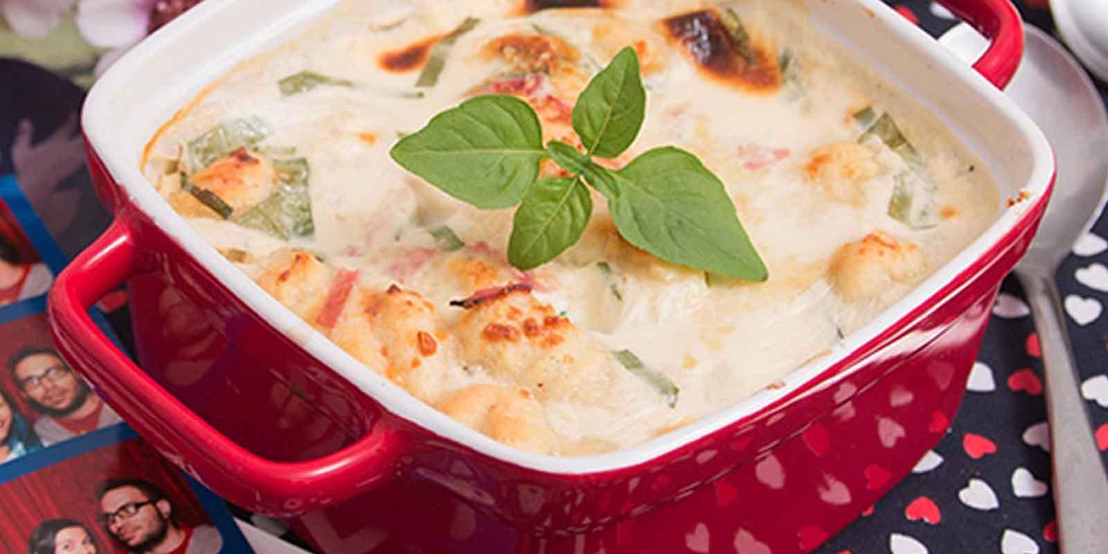NHOQUE DE FORNO CREMOSO ESPECIAL