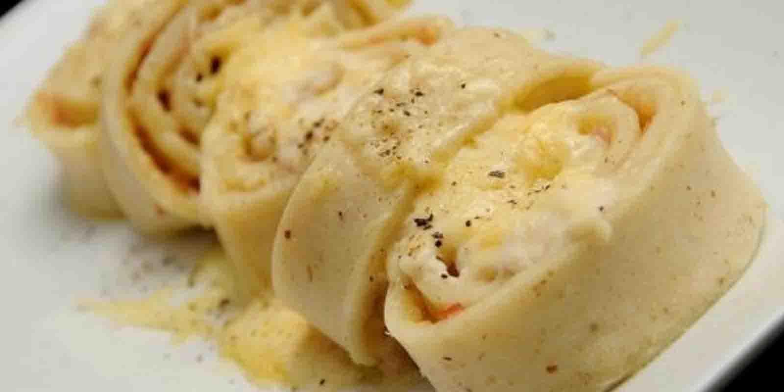 RONDELLI DE MASSA DE LASANHA