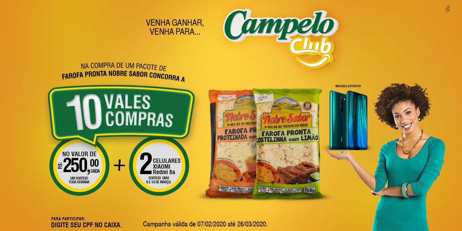 CAMPELO CLUB NOBRE SABOR! 