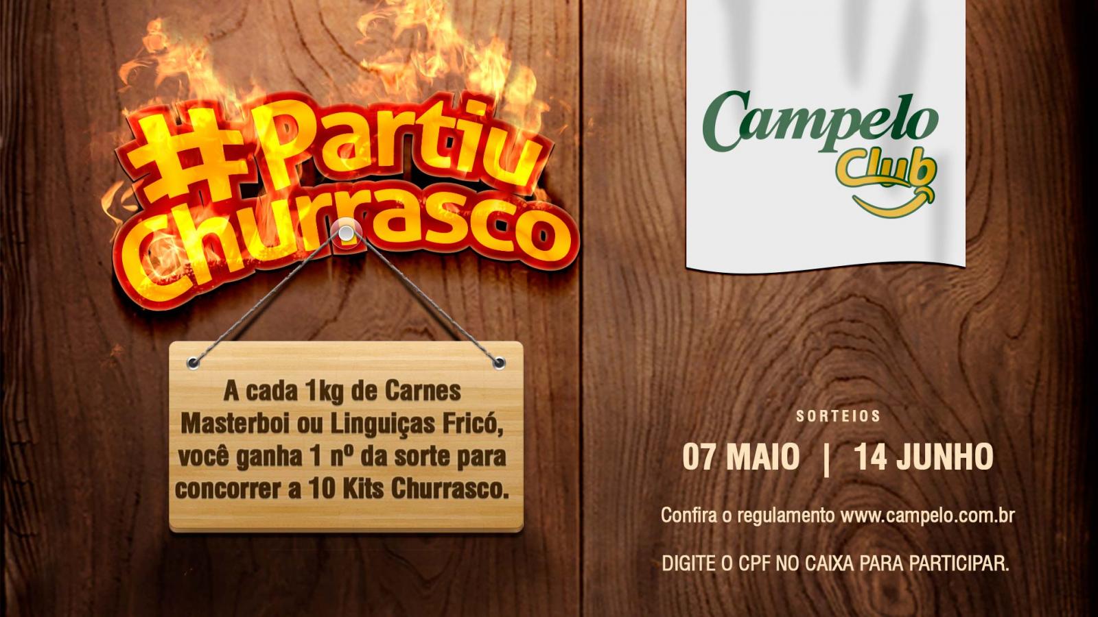 CAMPELO CLUB: SORTEIO DE 10 KITS CHURRASCO 