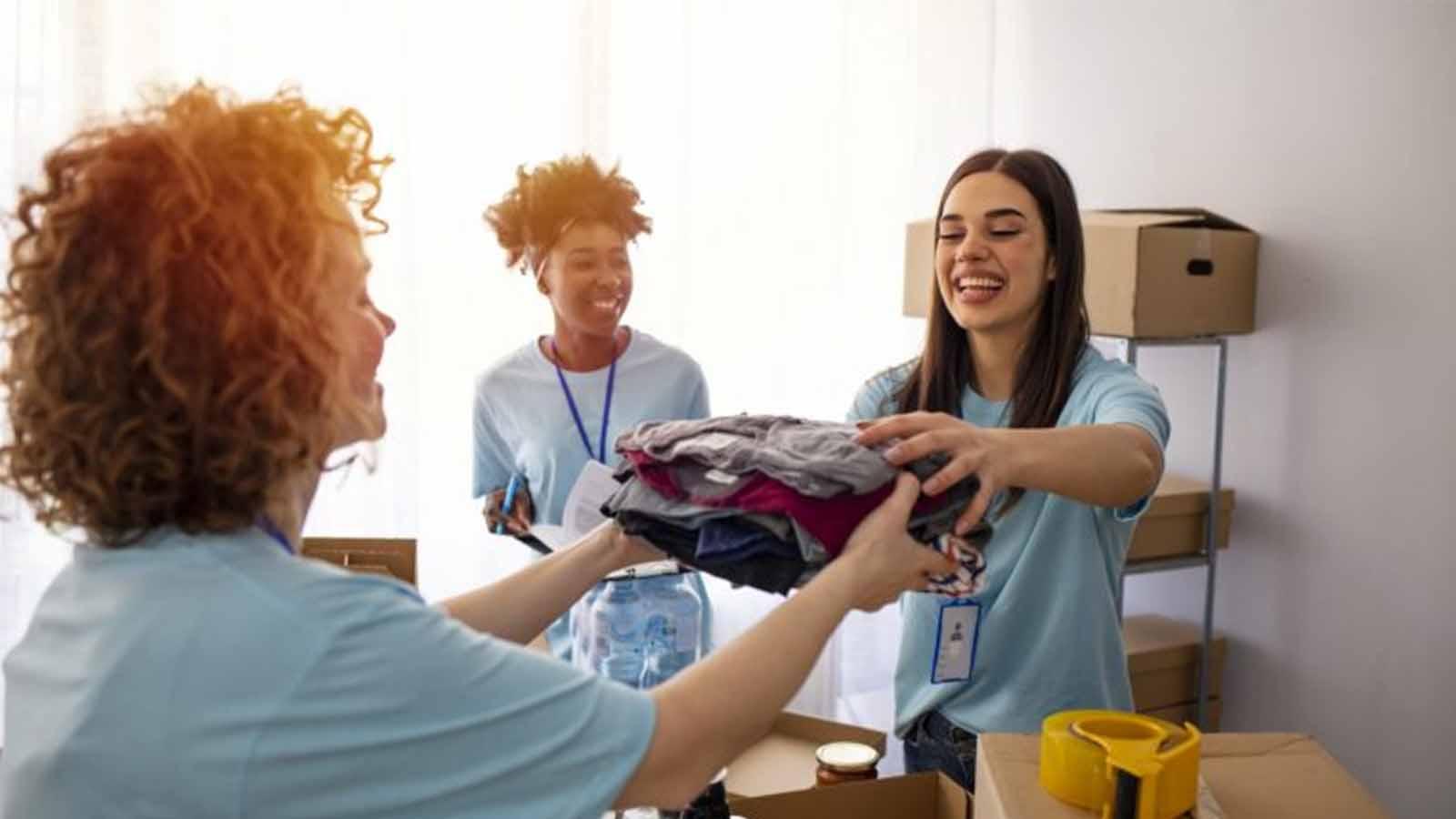 Realize um trabalho voluntário