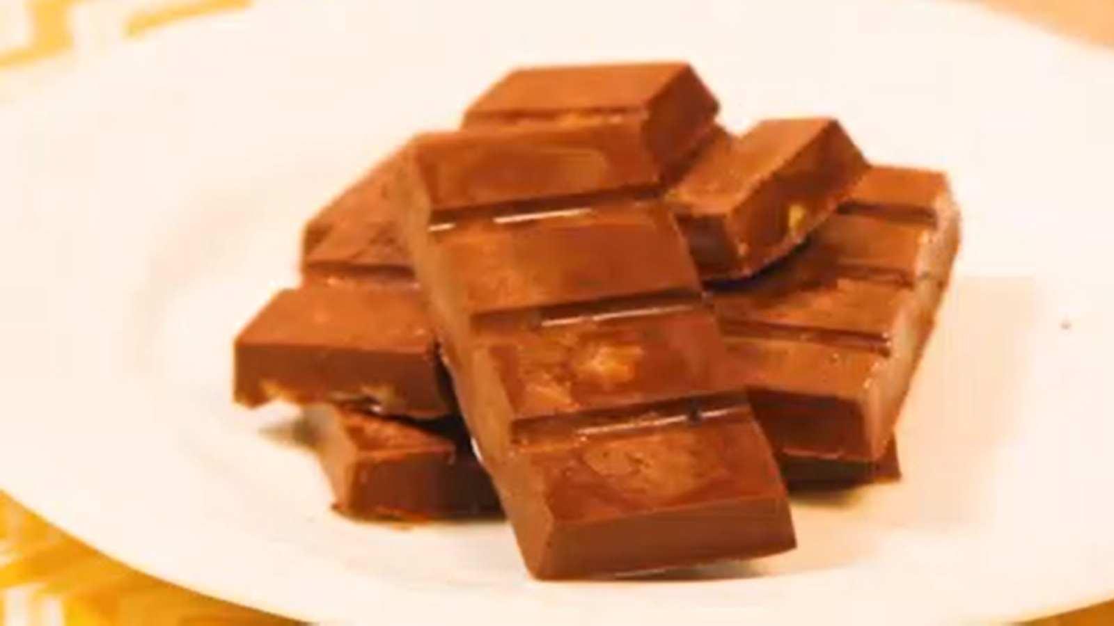 BARRA DE CHOCOLATE RECHEADA