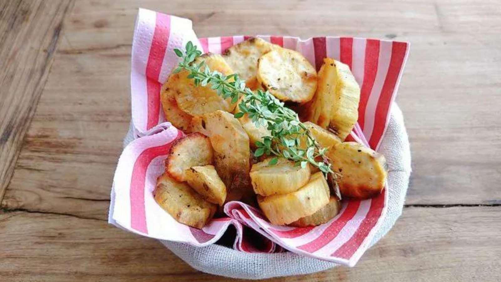 BATATA-DOCE ASSADA FÁCIL