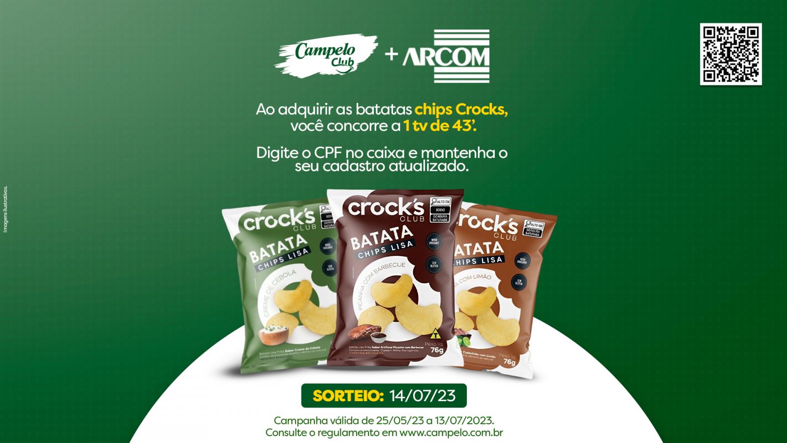 CAMPELO CLUB E BATATAS CROCKS 