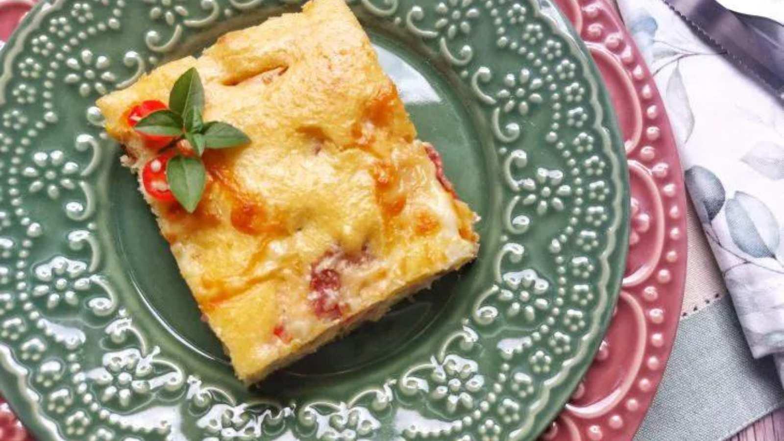 TORTA DE LIQUIDIFICADOR CAIPIRA