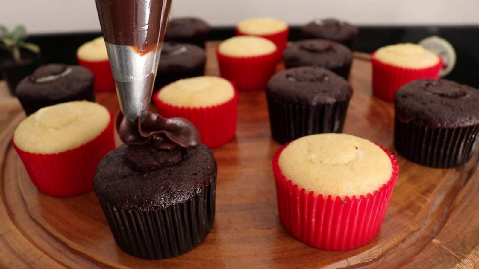 Lanche Fácil para as Crianças: Cupcake de baunilha
