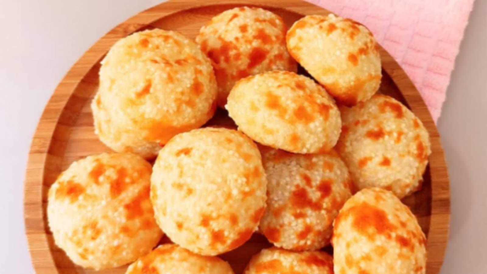 Lanche Fácil para as Crianças: Pãozinho de tapioca