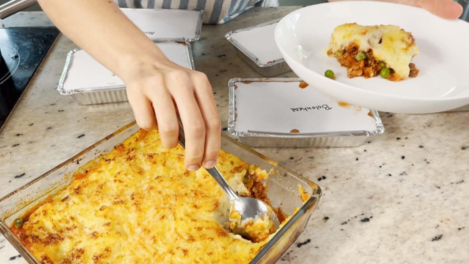 Sheperd's Pie (Escondidinho de Carne Moída com Batata)