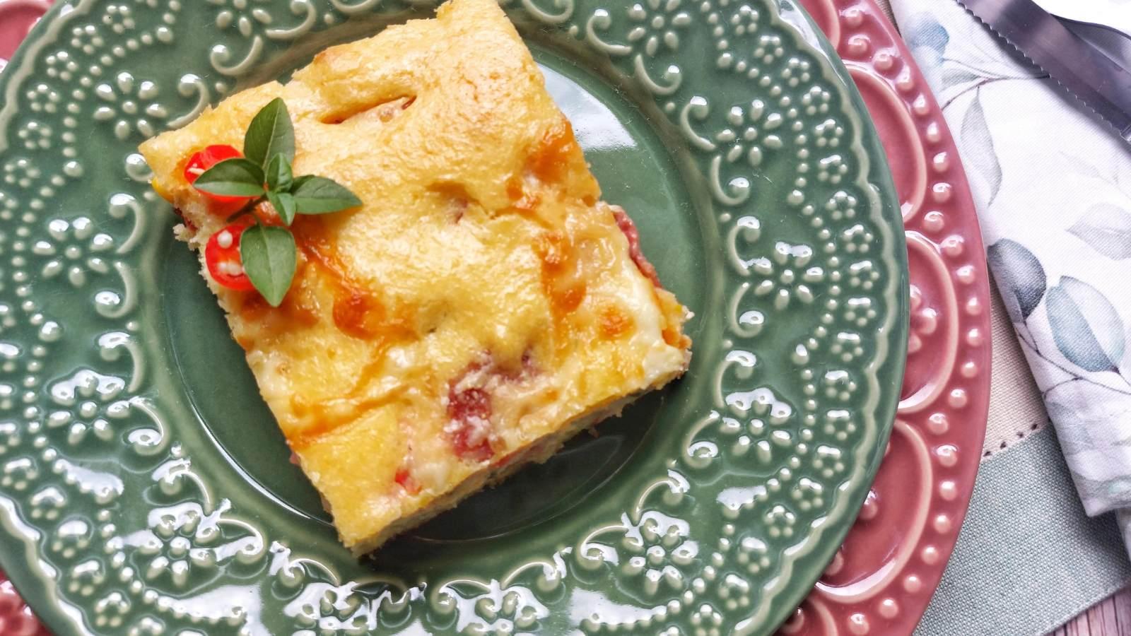 TORTA DE LIQUIDIFICADOR CAIPIRA