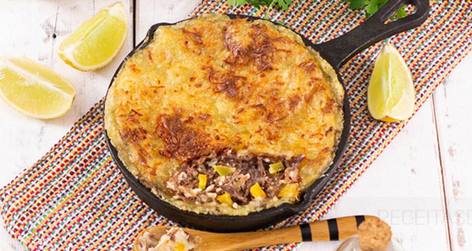 Escondidinho de Carne de Sol