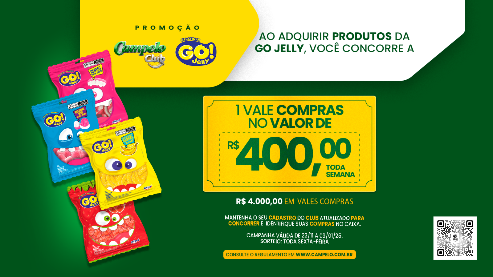 CAMPELO CLUB E GO JELLY