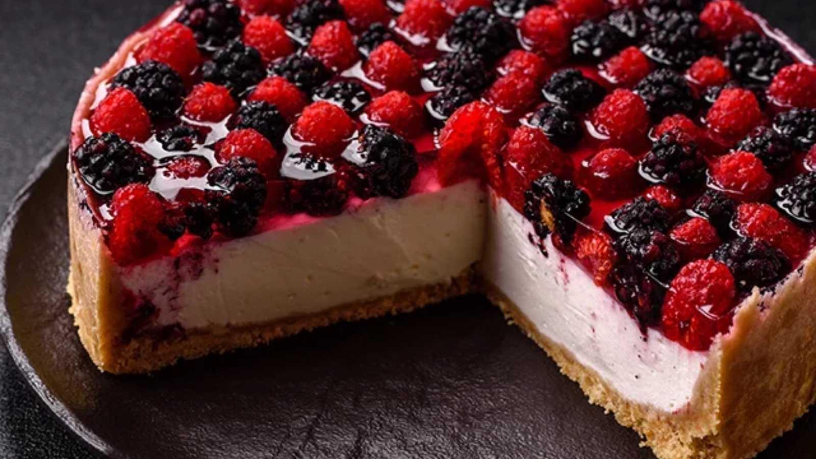 Cheesecake de Frutas Vermelhas
