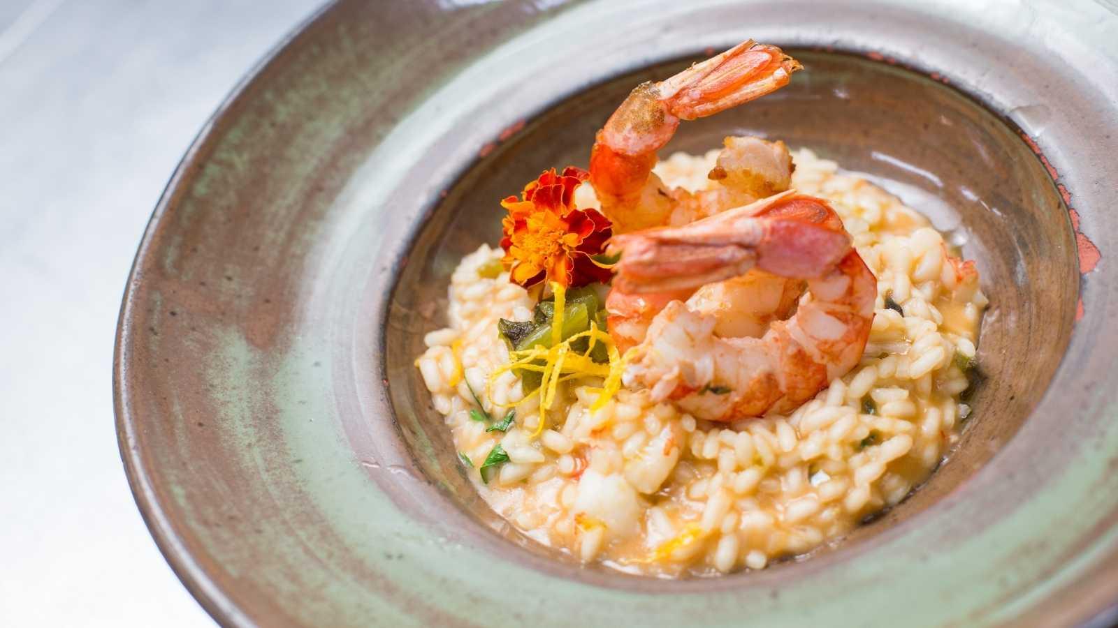 Risoto de Camarão Cremoso