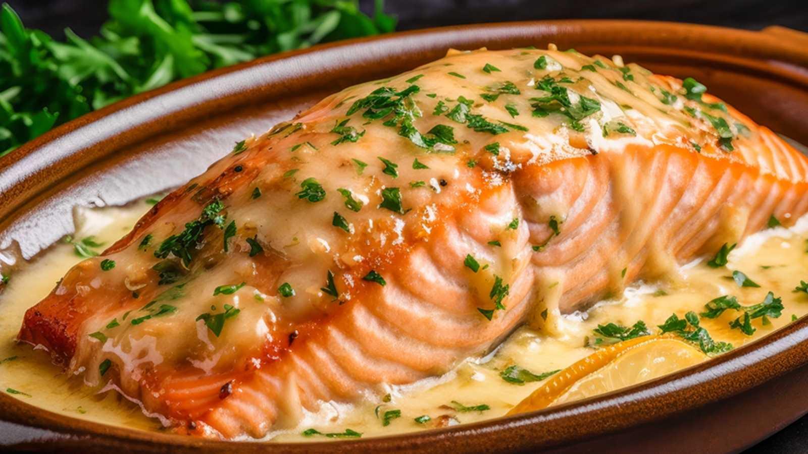 Salmão ao Molho de Maracujá