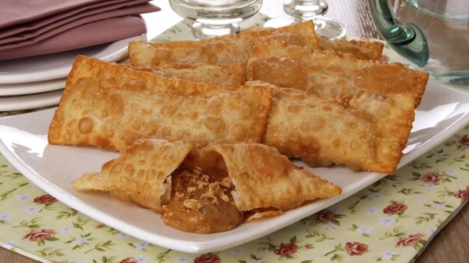 Pastelzinho Assado de Paçoca